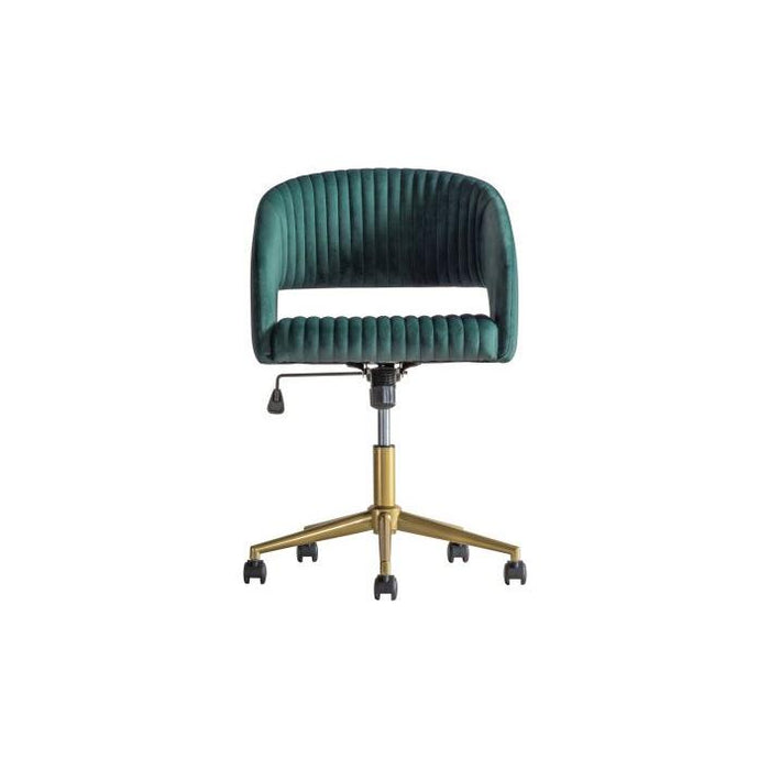 Anderson Swivel Chair - Green Velvet (Premium Collection) - Green4Life