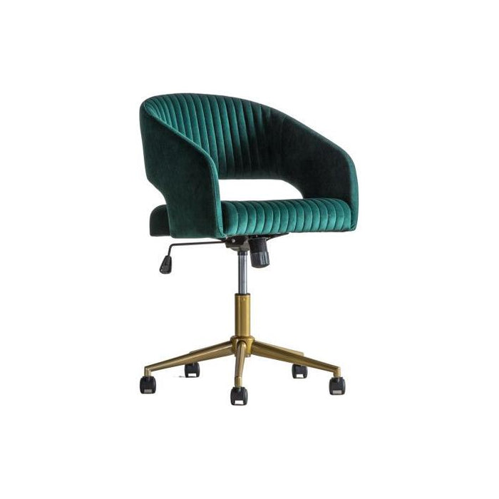 Anderson Swivel Chair - Green Velvet (Premium Collection) - Green4Life