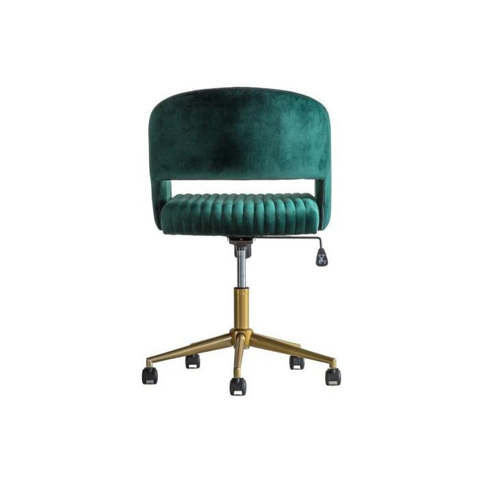 Anderson Swivel Chair - Green Velvet (Premium Collection) - Green4Life