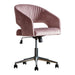 Anderson Swivel Chair - Pink Velvet (Premium Collection) - Green4Life