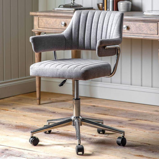 Riley Swivel Chair - Grey (Premium Collection) - Green4Life