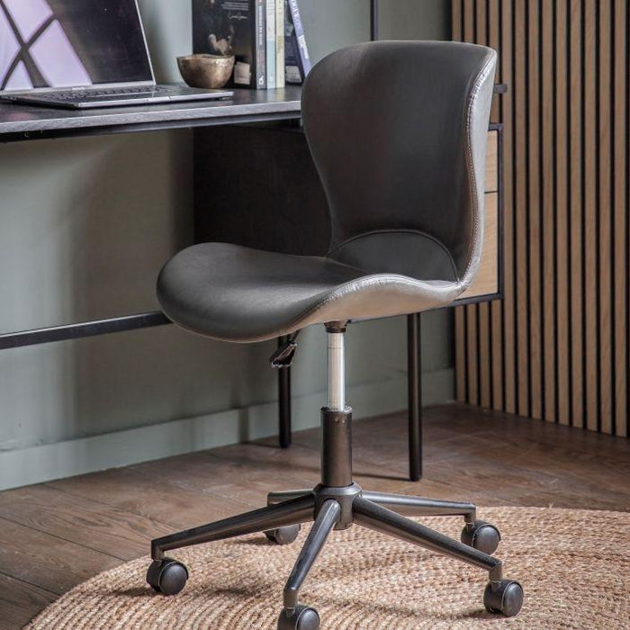 Anderson Swivel Chair - Charcoal (Premium Collection) - Green4Life