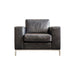 Venice Armchair - Black Leather (Premium Collection) - Green4Life