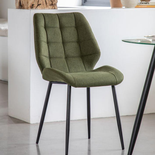 Set of 2 Marseille Dining Chairs - Bottle Green (Premium Collection) - Green4Life