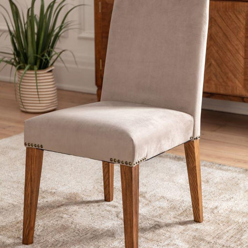 Set of 2 Ashbourne Dining Chairs - Dove Velvet (Premium Collection) - Green4Life