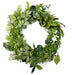 50cm Artificial Wreath Fern Leaf - Green4Life