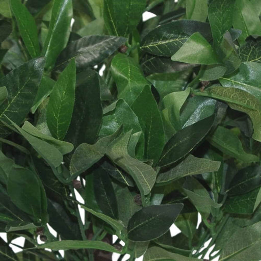 50cm Dwarf Artificial Laurel Topiary Bush - Green4Life