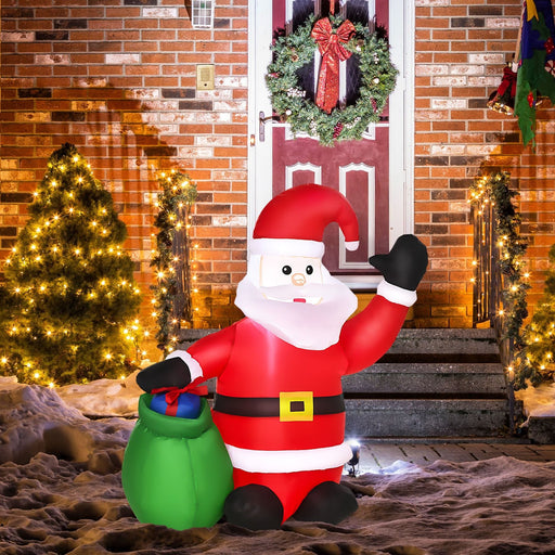 120cm Inflatable Christmas Santa Claus - Green4Life