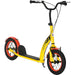 Kids Scooter with Adjustable Height, Front & Rear Dual Brakes, for Ages 5+ Years - Yellow - Green4Life