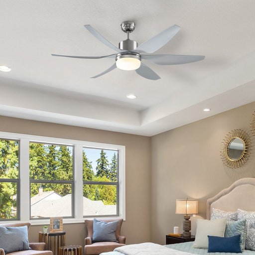 Ceiling Fan with Light - Silver - Green4Life