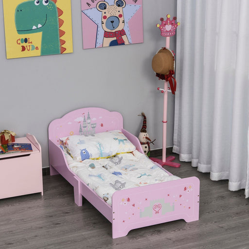 Enchanted Princess Pink Castle Single Bed for Kids - Green4Life