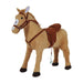 Childrens Plush Standing Pony with Neigh Sound - Beige - Green4Life