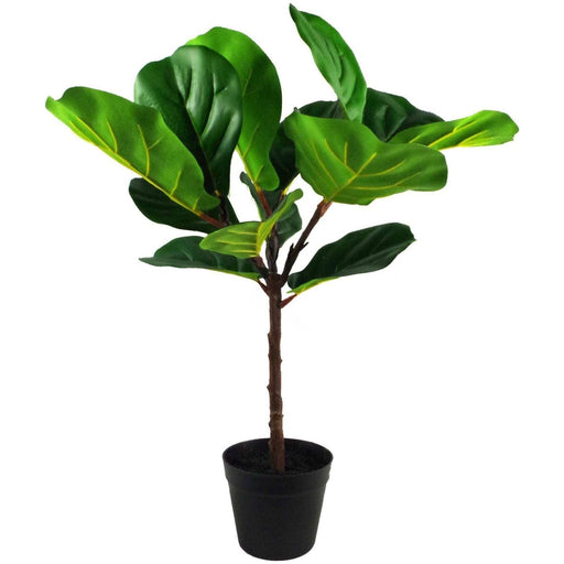 60cm Fiddle Fig Artificial Plant - Green4Life