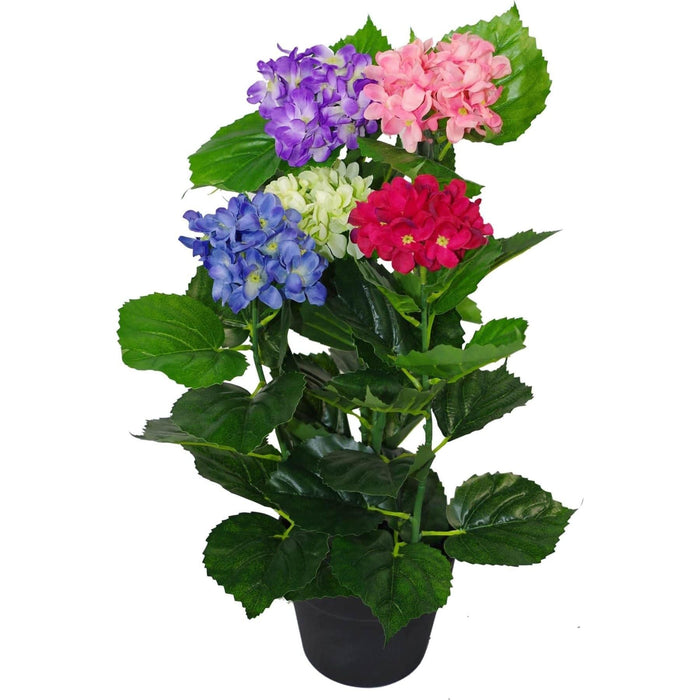 60cm Hydrangea Artificial Plant - Green4Life