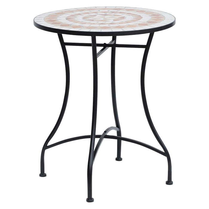 60cm Mosaic Round Bistro Table - Outsunny - Green4Life