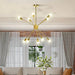 Modern 10-Light Chandelier - Gold - Green4Life