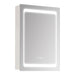 kleankin Bathroom Mirror Cabinet with LED Lights, Wall-mounted Storage Organiser with Shelves - Green4Life