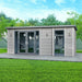 6m x 3.7m Fully Insulated Garden Room (Double Glazed) - 10 Years Warranty - Green4Life