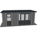 6m x 3.7m Fully Insulated Garden Room (Double Glazed) - 10 Years Warranty - Green4Life