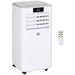 7000 BTU Air Conditioner for Cooling, Dehumidifying & Ventilating with Remote Control and LED Display - White - Green4Life