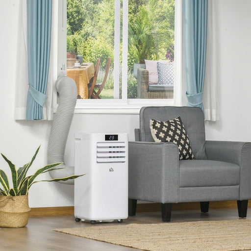 7000 BTU Air Conditioner Portable AC Unit for Cooling, Dehumidifying & Ventilating - White - Green4Life