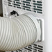 HOMCOM 10000 BTU Air Conditioner Portable AC Unit for Cooling, Dehumidifying & Ventilating - White - Green4Life