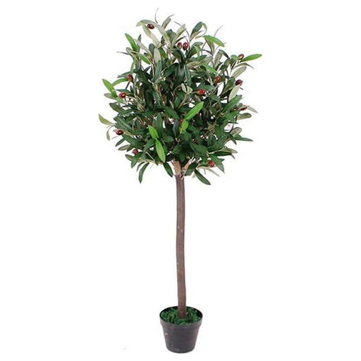 90cm Artificial Olive Topiary Tree - Green4Life