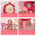 Childrens 36 Pcs Beauty Dressing Table & Stool - Pink - Green4Life