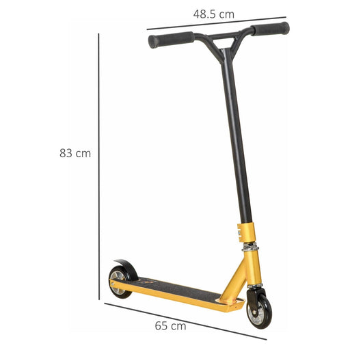 Stunt Scooter For Ages 14+ Years - Gold Tone - Green4Life