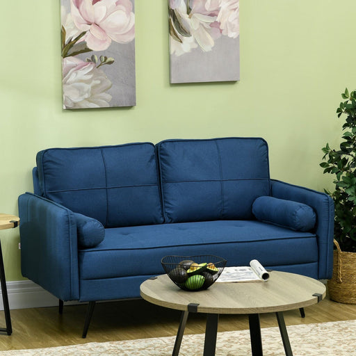 Ocean Bliss Blue Sofa with Cushions and Pillows - Green4Life