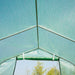 Outsunny 4 x 2M Polytunnel Galvanised Frame Greenhouse with Windows and Door - Green - Green4Life