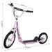 Push Scooter with Pneumatic Tyres - Pink - Green4Life