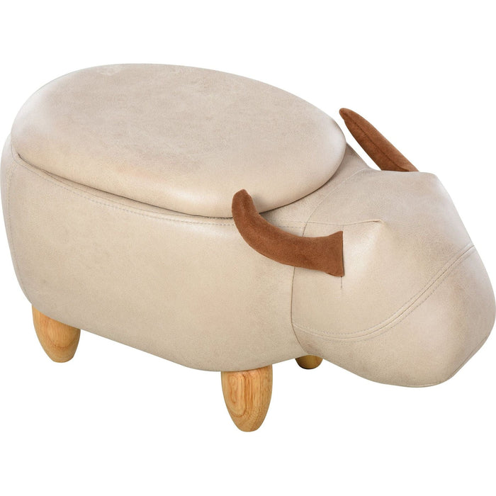 Buffalo Storage Ottoman - Ivory - Green4Life