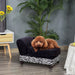 Cosy XS Pet Sofa with Storage – Black - Green4Life