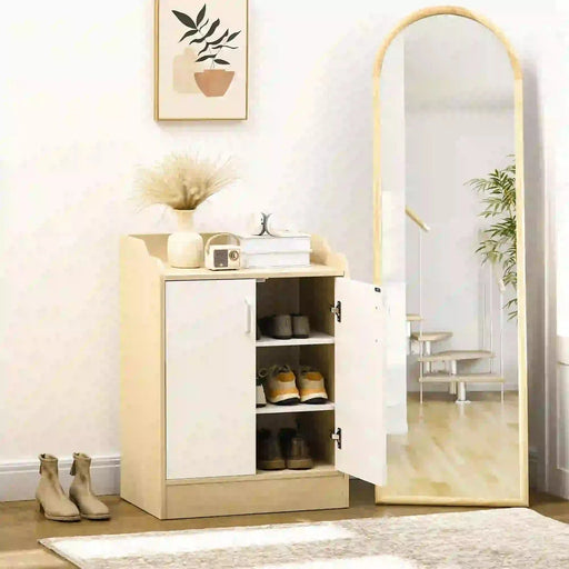 Shoe Storage Cabinet with Adjustable Shelves - Green4Life