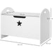 Arctic White Safe-Lid Toy Storage Chest for Kids - Green4Life