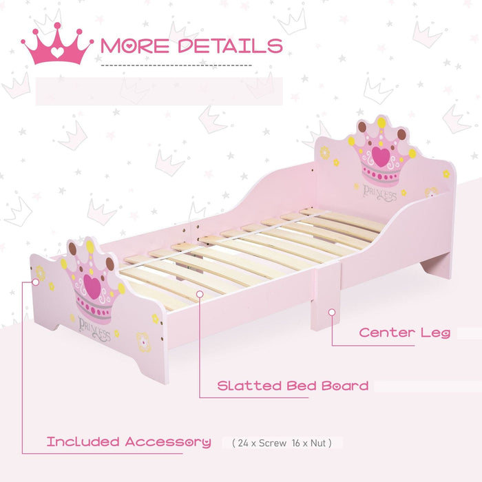 Royal Crown Pink Toddler Bed - Green4Life