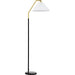 White Pleated Charm Floor Lamp - Green4Life