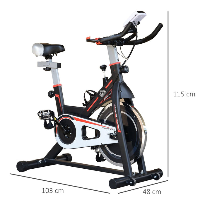 Exercise Bike with LCD Display - Black - Green4Life