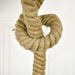 Twisted Rope Table Lamp with Beige Fabric Lampshade - Green4Life