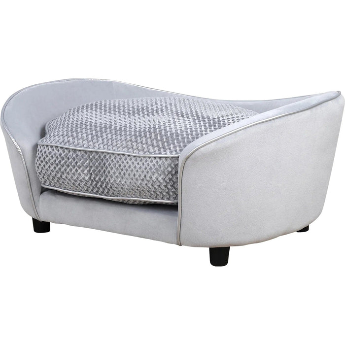 Mini Comfort Pet Sofa – Grey Plush Elegance - Green4Life