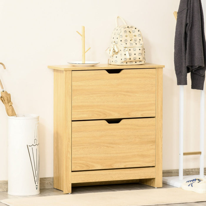 Flip drawer on sale shoe cabinet