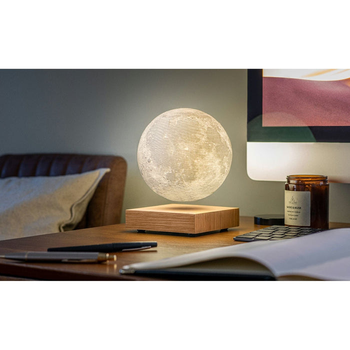 Smart Moon Lamp - Natural White Ash Wood Base - Green4Life