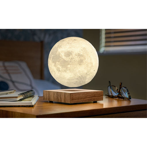 Smart Moon Lamp - Natural Walnut Wood Base - Green4Life