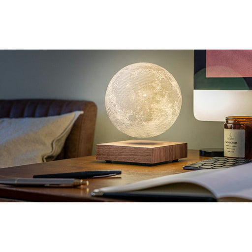Smart Moon Lamp - Natural Walnut Wood Base - Green4Life