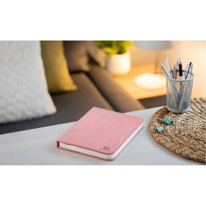 Large Linen Fabric Smart Book Light - Blush Pink - Green4Life