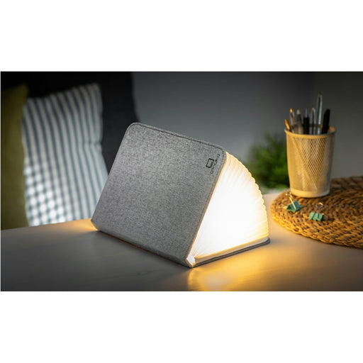 Large Linen Fabric Smart Book Light - Urban Grey - Green4Life