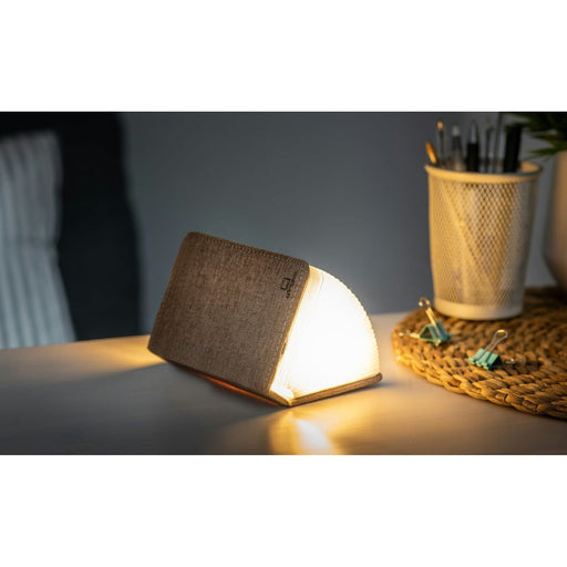 Mini Linen Fabric Smart Book Light - Coffee Brown - Green4Life