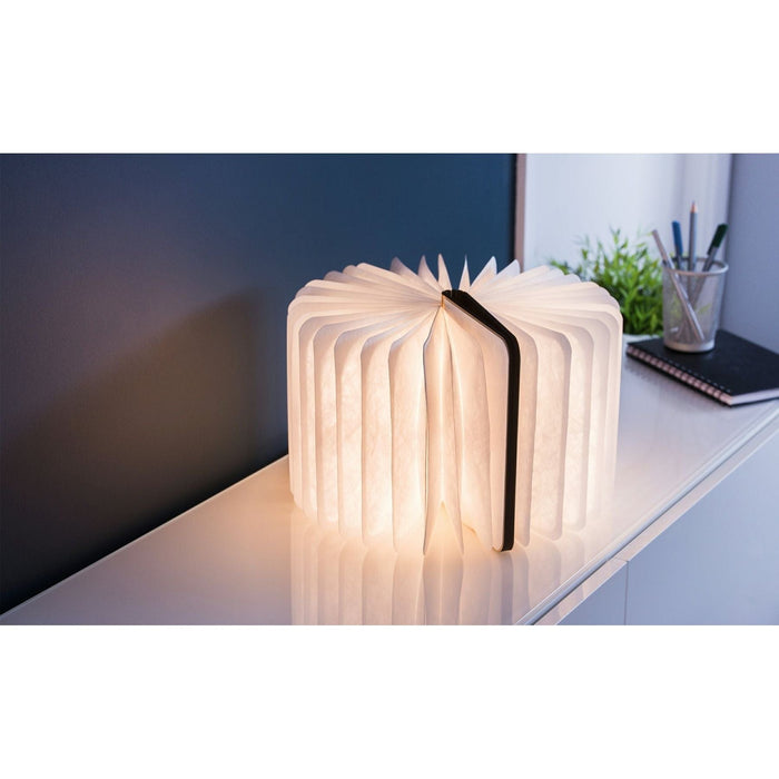 Large Natural Walnut Wood Smart Book Light - Green4Life