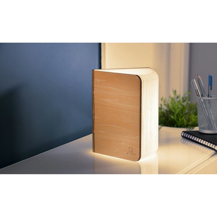 Large Natural Maple Wood Smart Book Light - Green4Life